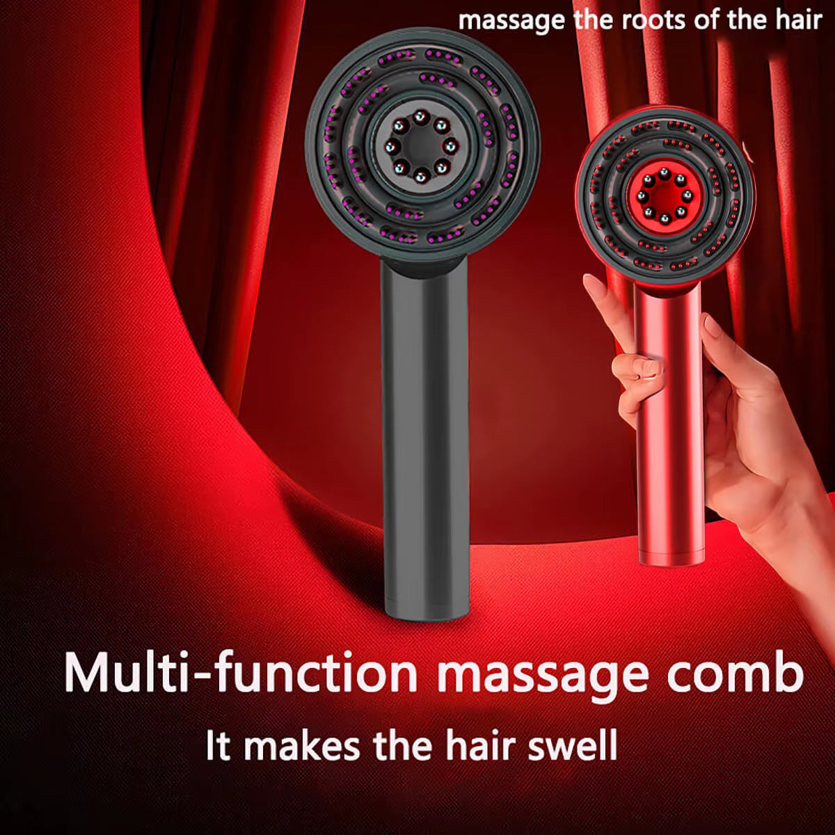 Massaging Hair Oiler